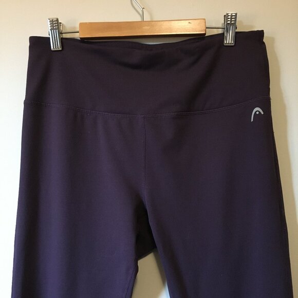 Dark Aubergine Yoga Pants - Picture 6 of 16